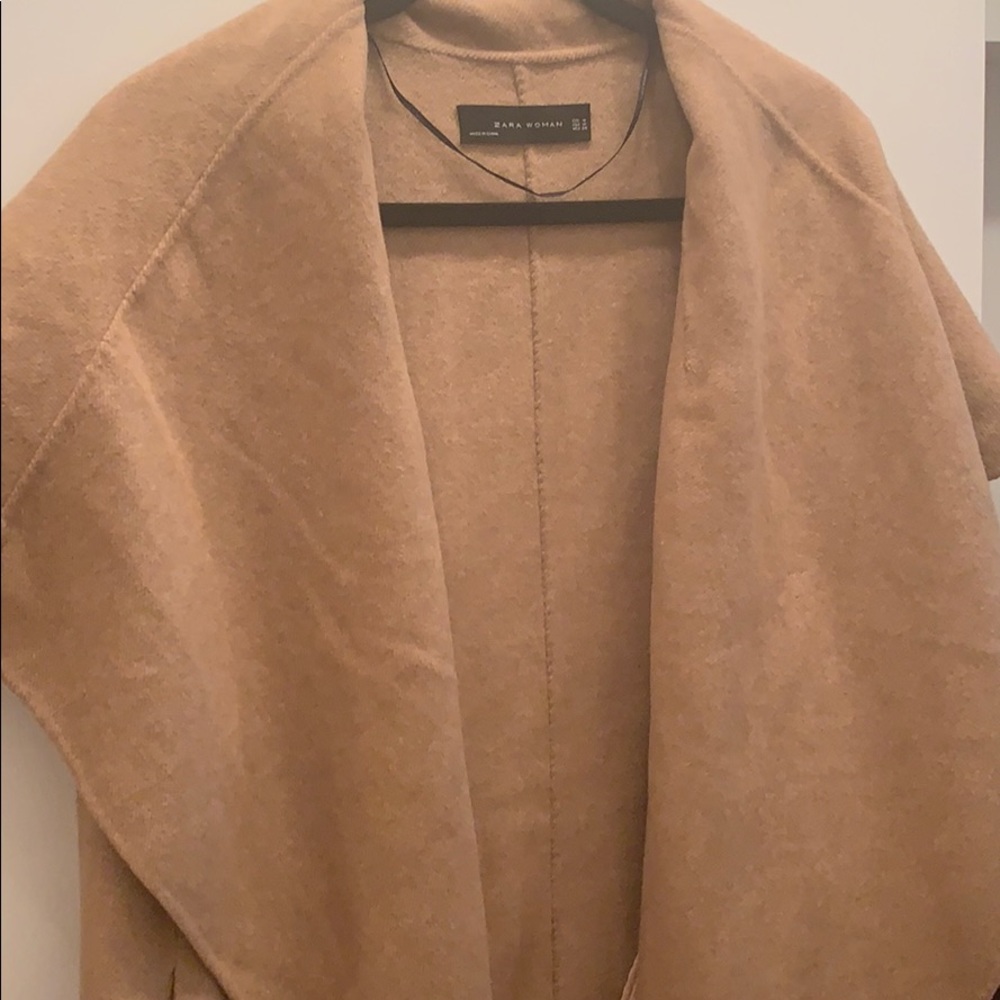 Zara sold out everywhere handmade vest